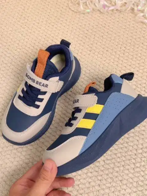 Sepatu Kids Bomb Bear Navy