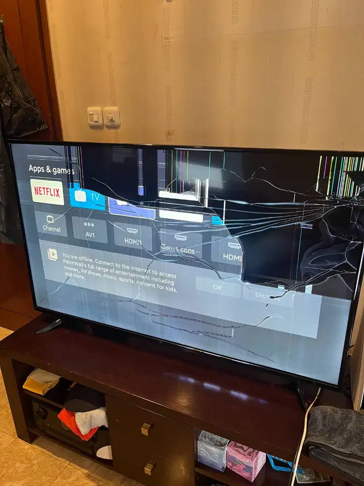 Xiaomi Mi TV 4 55 (2nd, panel pecah)