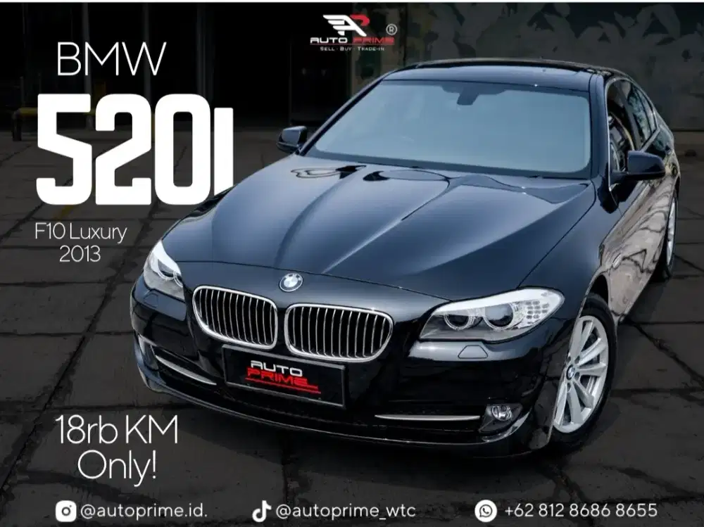 [KM 18RB] BMW 520i F10 LUXURY 2013, ANTIK