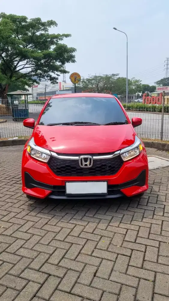 HONDA BRIO E AT  2024 MERAH
