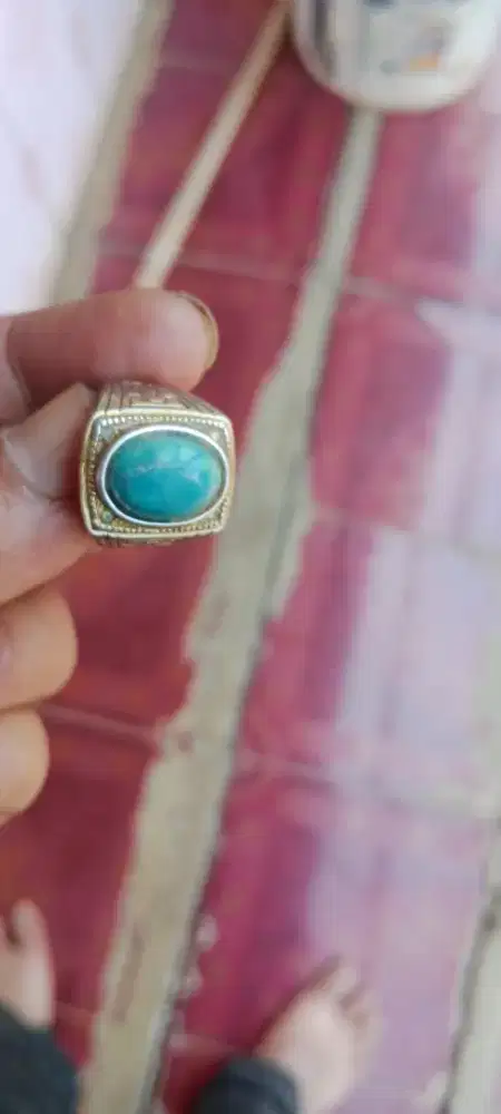 Batu akik pirus natural