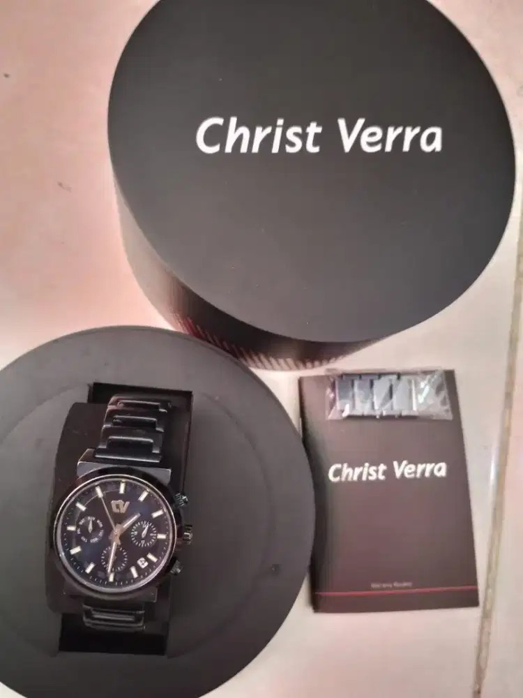 Jam tangan christ verra like new