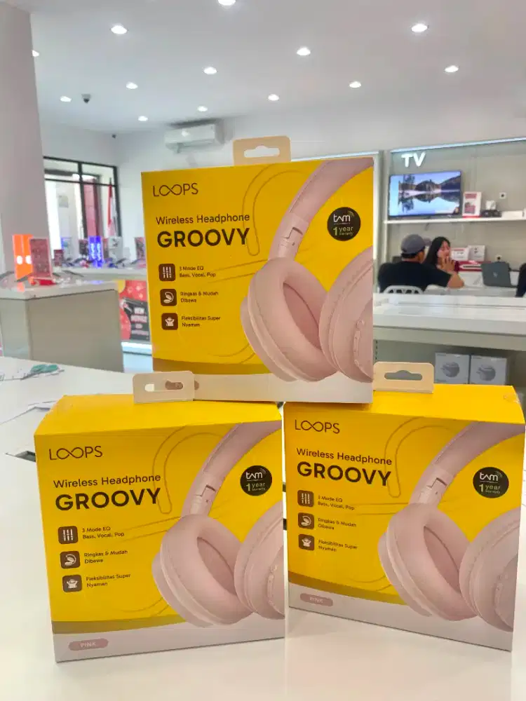 WIRELESS HEADPHONE LOOPS SPESIAL PROMO BISA CICILAN ATAUPUN CASH