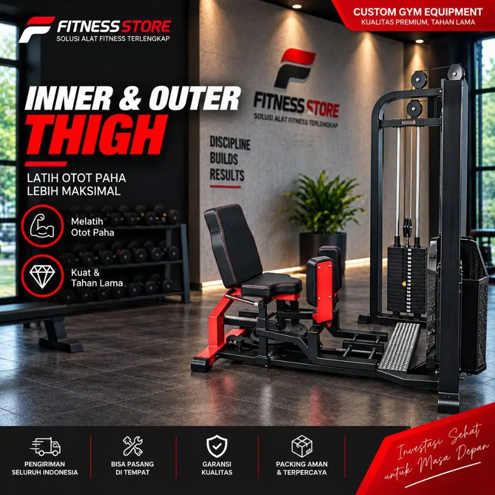Jual Inner Outer Thigh Surabaya | Alat Fitness Gym Premium