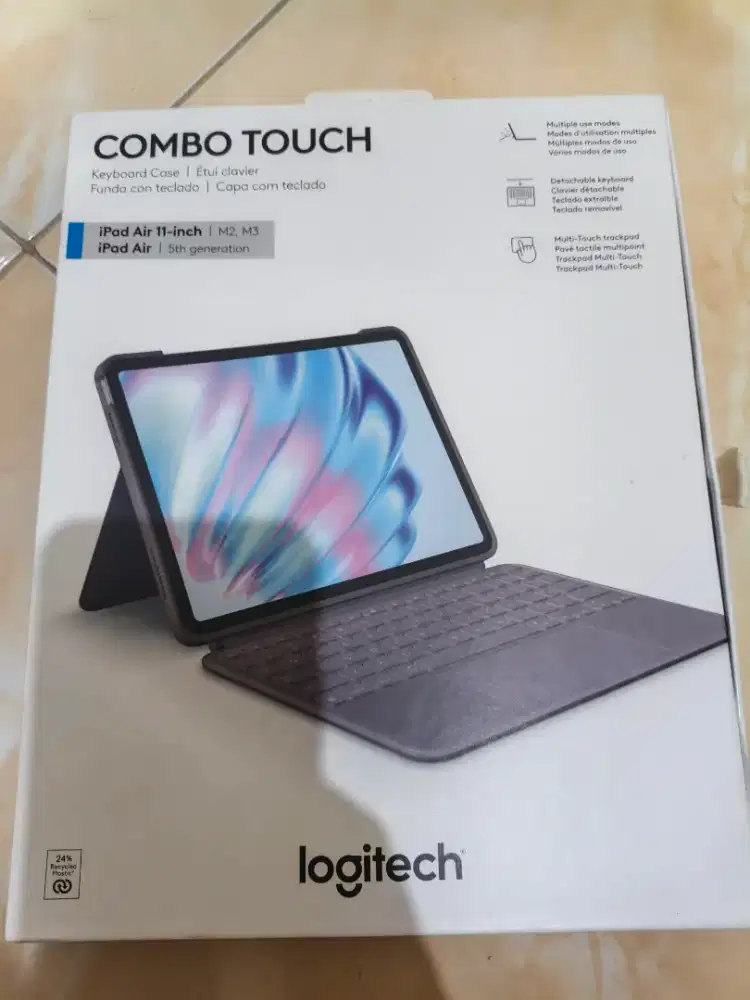 DIJUAL LOGITECH COMBO TOUCH iPad Air 11 inch