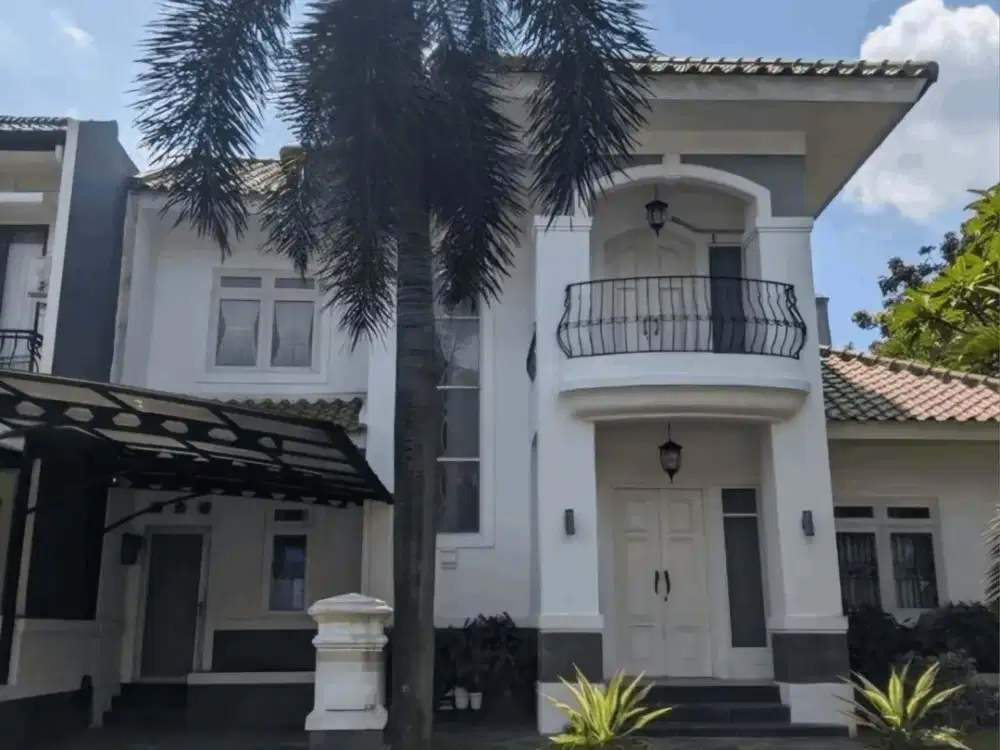 Diujual Rumah Di Dalam Cluster Exclusive di Sektor 9 Bintaro Jaya Tangsel Dengan Bangunan 2 Lantai GB-18837