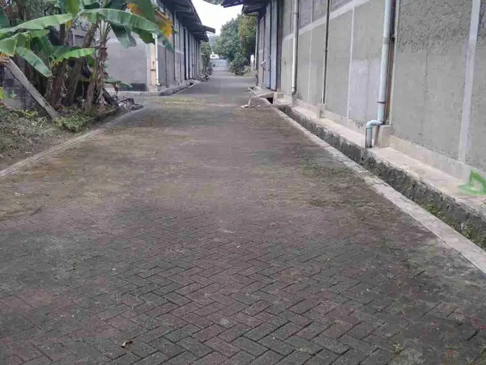 dijual gudang siap pakai strategis