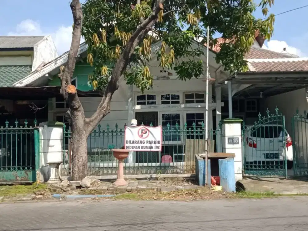 Murah Rumah 1 Lantai Row Jalan Lebar di Rungkut Mapan Tengah, Surabaya Timur