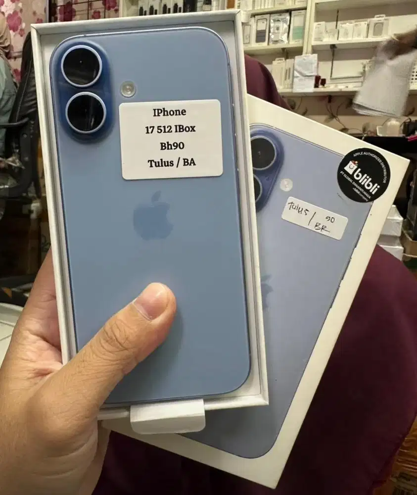 iPhone 17, 512GB, ibox, MIST BLUE