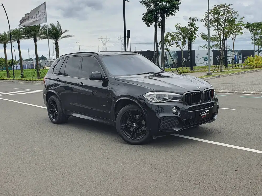 BMW X5 XDrive35i XLine 2014 BENSIN LOW ODO HITAM 2015