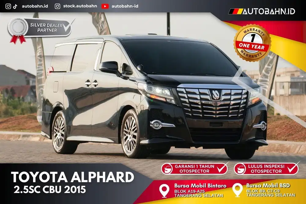 Toyota Alphard SC 2015