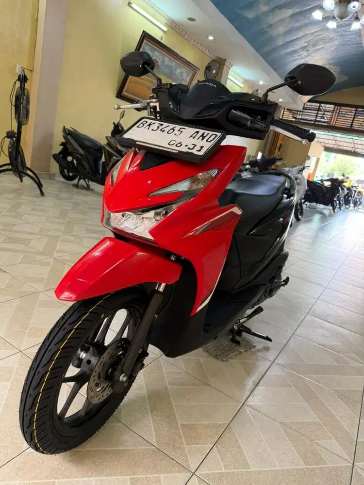 New Beat Sporty CBS Buka Plat Spti Baru*Odomtr 6.000 KM*plaza motor