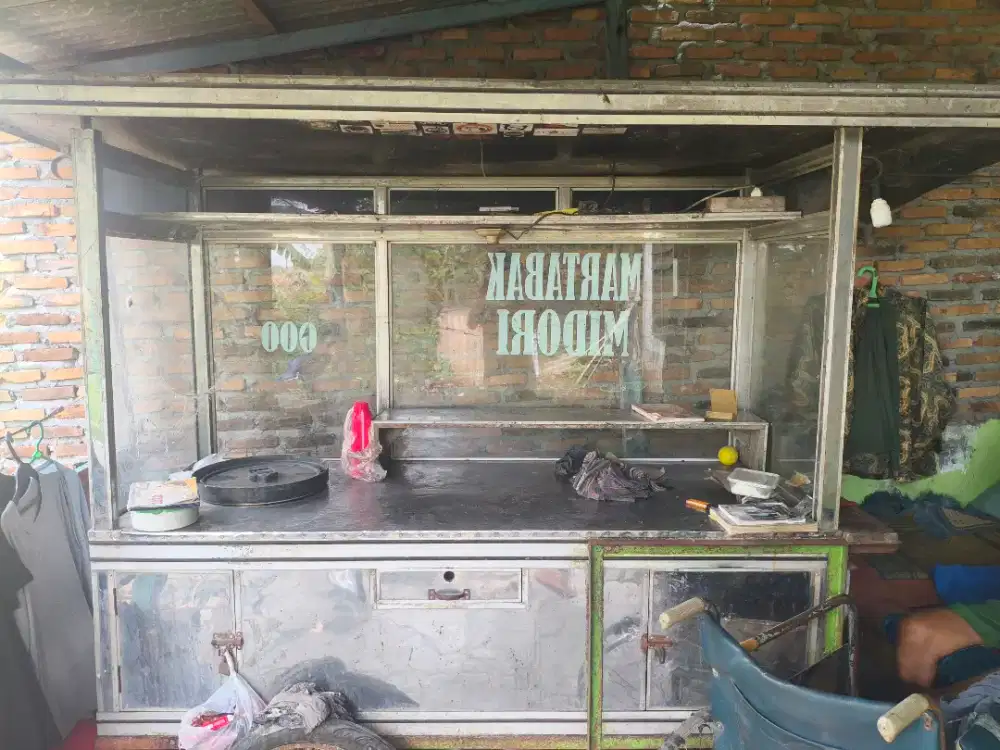 Steling atau gerobak martabak