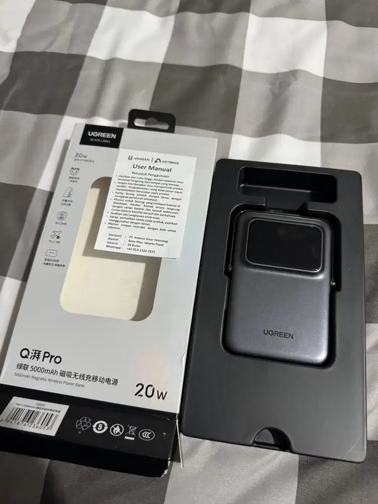 Nego Powerbank Magsafe Ugreen Qpai Pro