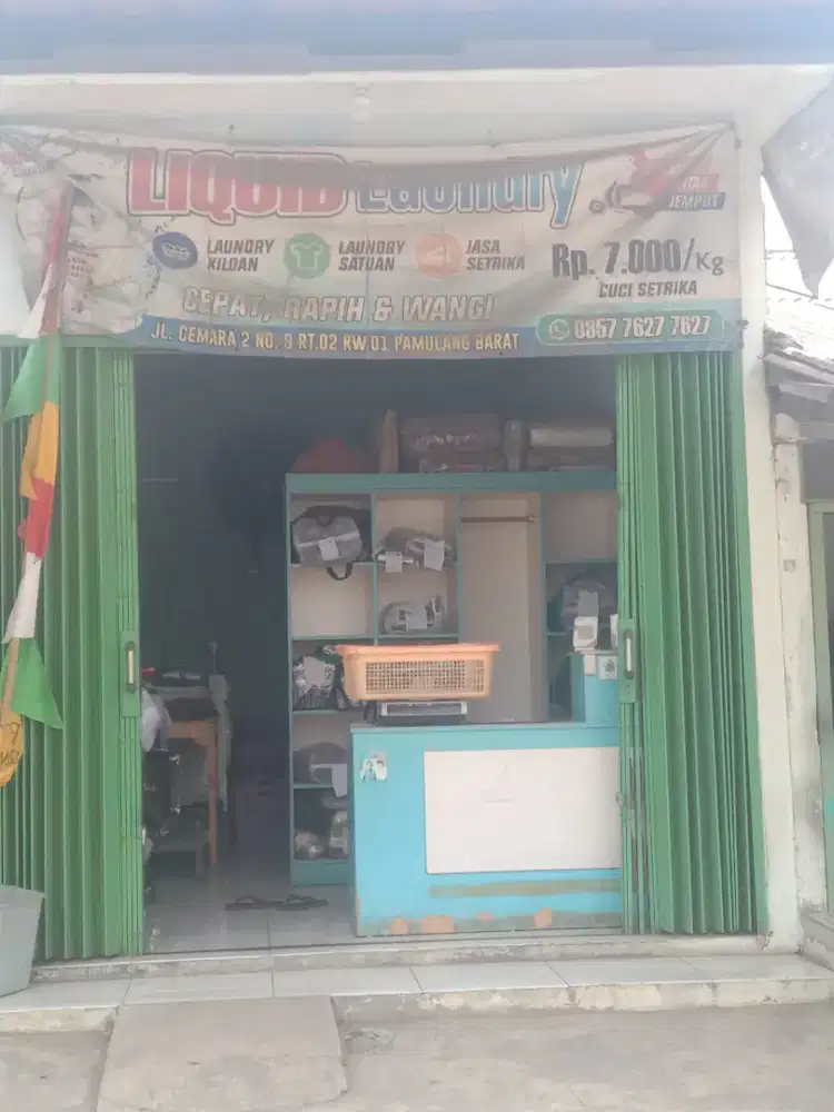 Take Over Laundry/Jual Aset