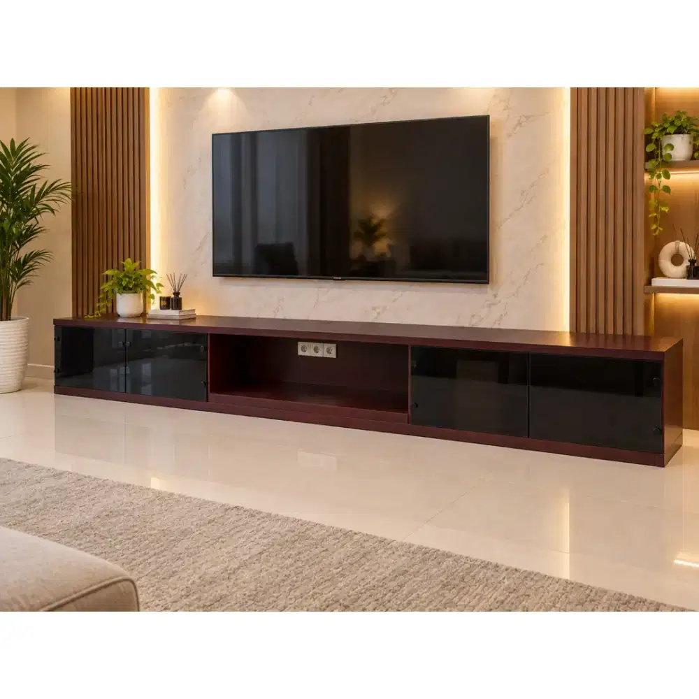 MEJA TV PANJANG 3 METER