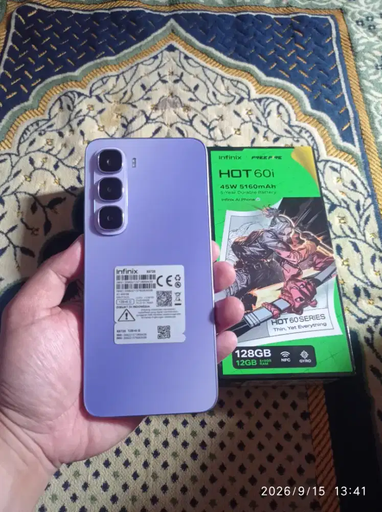 BISMILLAH INFINIX HOT 60i RAM 6/128 FULSET MULUS
