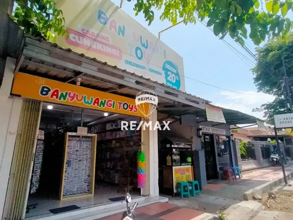 DIJUAL CEPAT KAMAR KOST DAN TOKO STRATEGIS - MOJOPANGGUNG BANYUWANGI