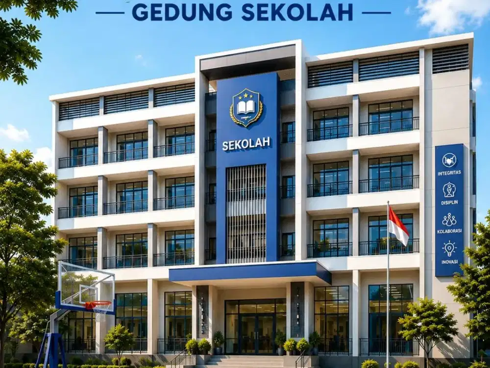 Dijual Gedung Sekolah di Buah Batu Bandung
