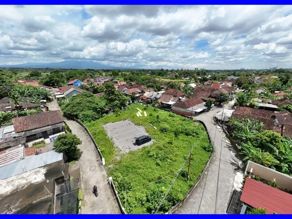 Tanah Jogja Jl. Purbaya Sleman Dekat Pasar Cebongan