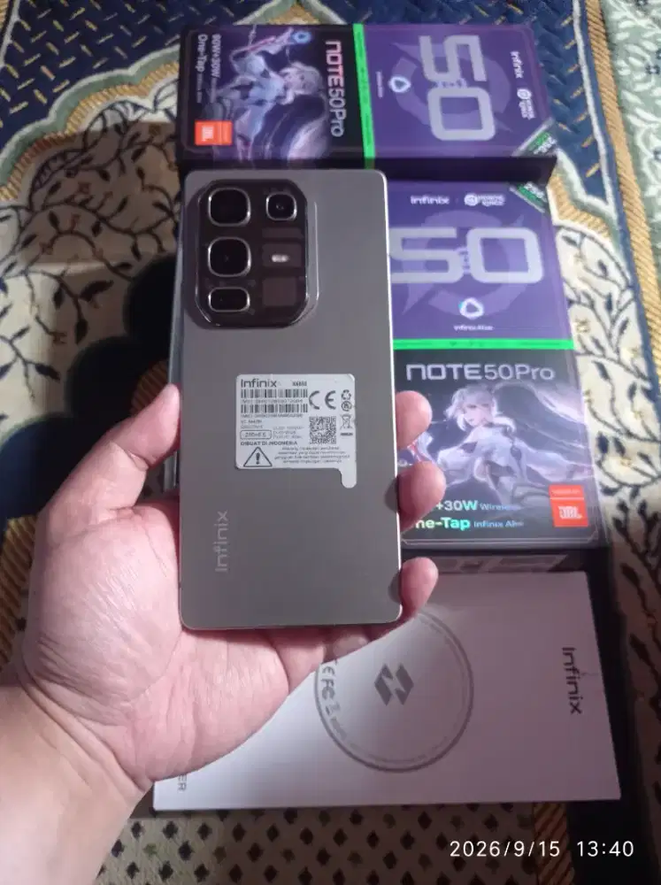 BISMILLAH INFINIX NOTE 50 PRO RAM 8/256 FULSET MULUS