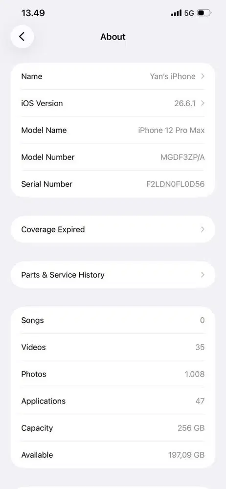 IPHONE 12 Pro Max 256 GB