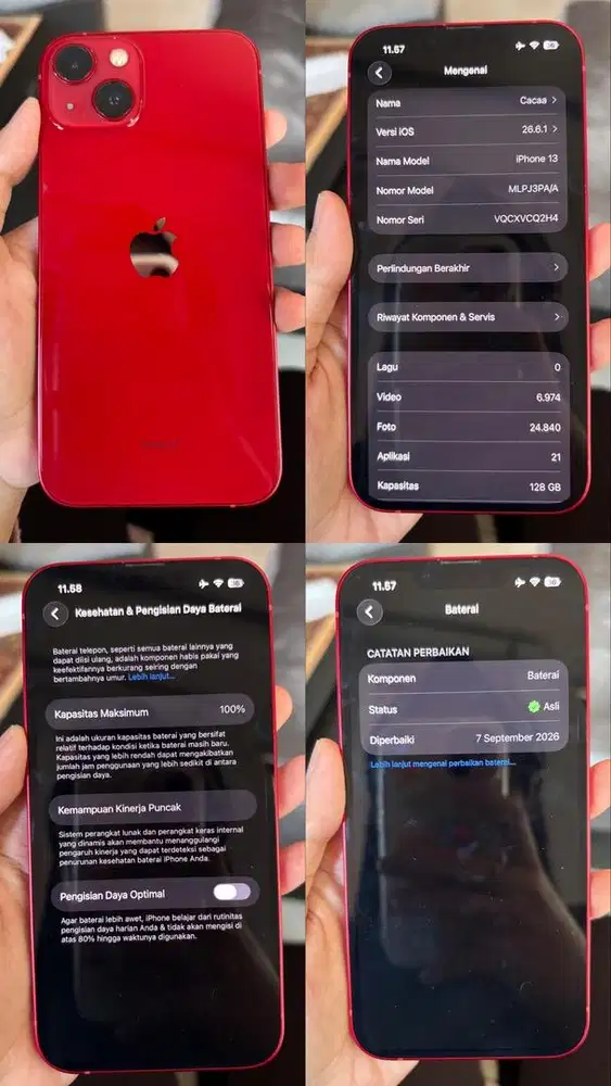 Iphone 13 128gb ex IBox