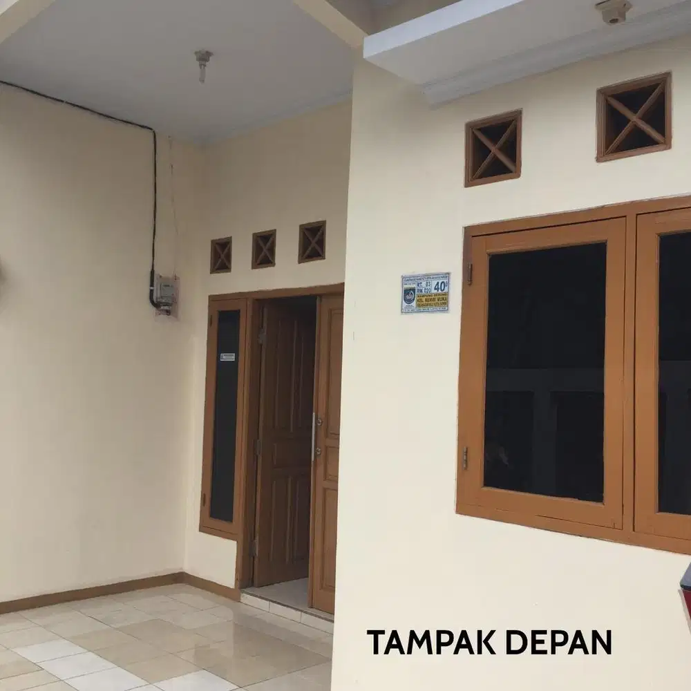 RUMAH KONTRAKAN DI BELAKANG MARGOCITY DEPOK