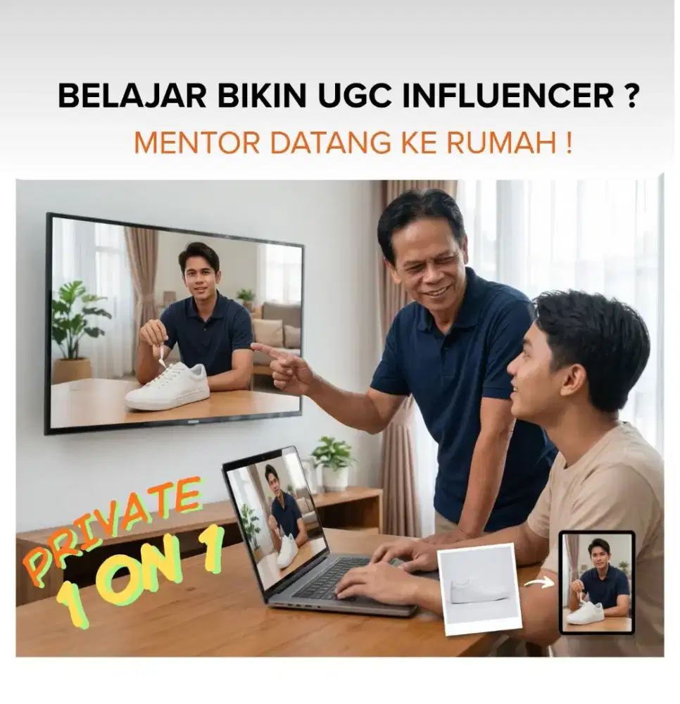 BELAJAR BIKIN UGC INFLUENCER UNTUK PROMOSIIN JUALAN ?