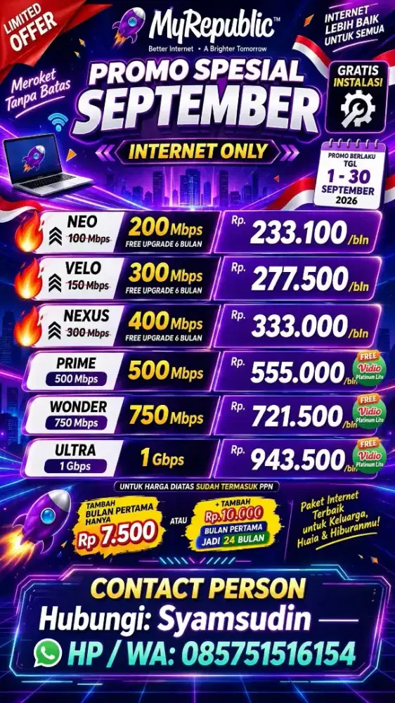 Internet murah Balikpapan