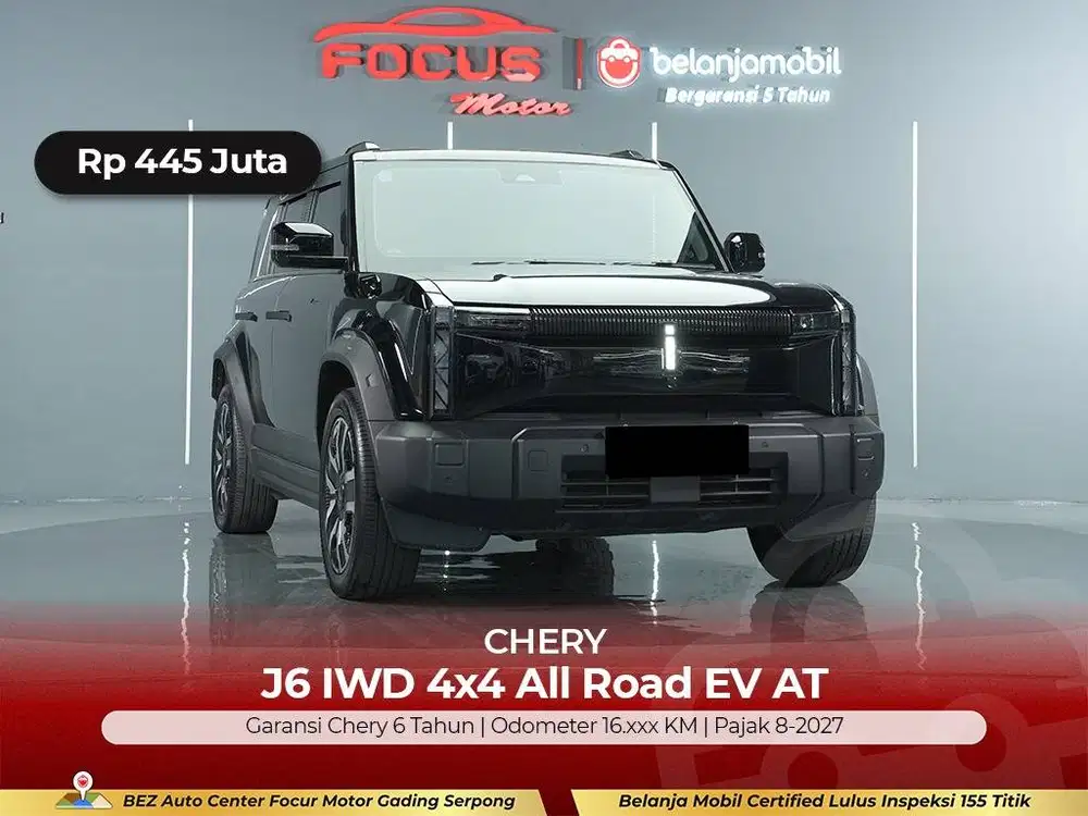 [ GARANSI 5THN 4x4 ] Chery J6 J 6 IWD All Road EV 2024/2025/2026