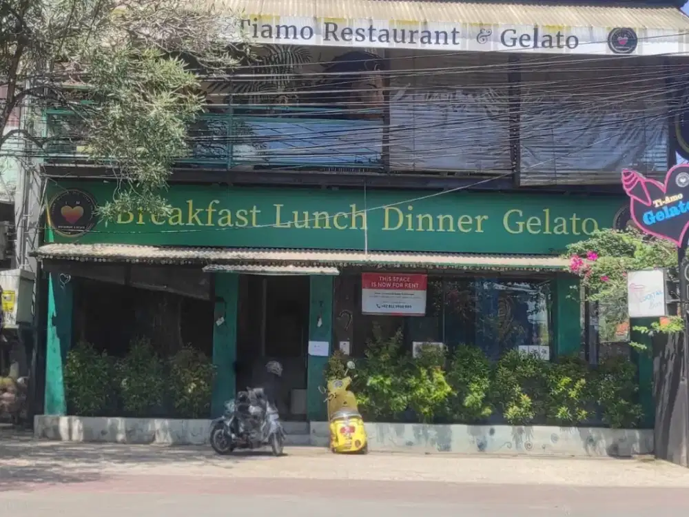 EX Restaurant di Petitenget Leasehold 7 Tahun + 5 Tahun
