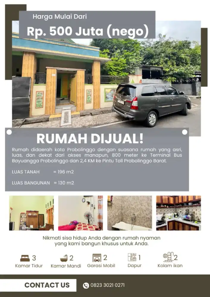 Rumah Hunian, 2 petak