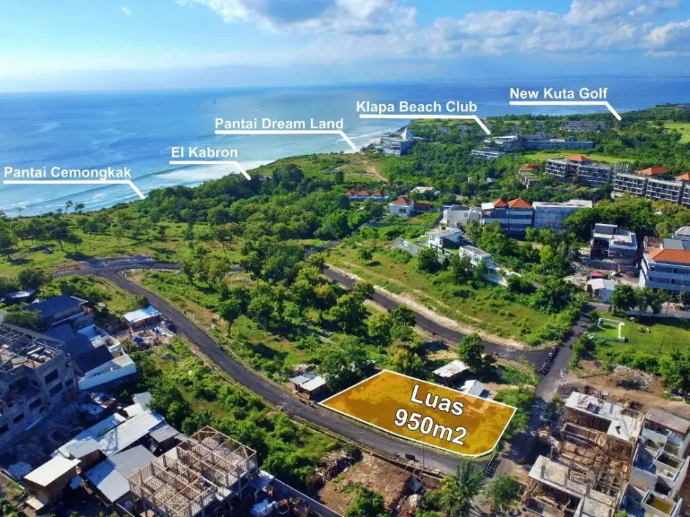Tanah Ocean View Pantai Bingin Pecatu Badung Bali