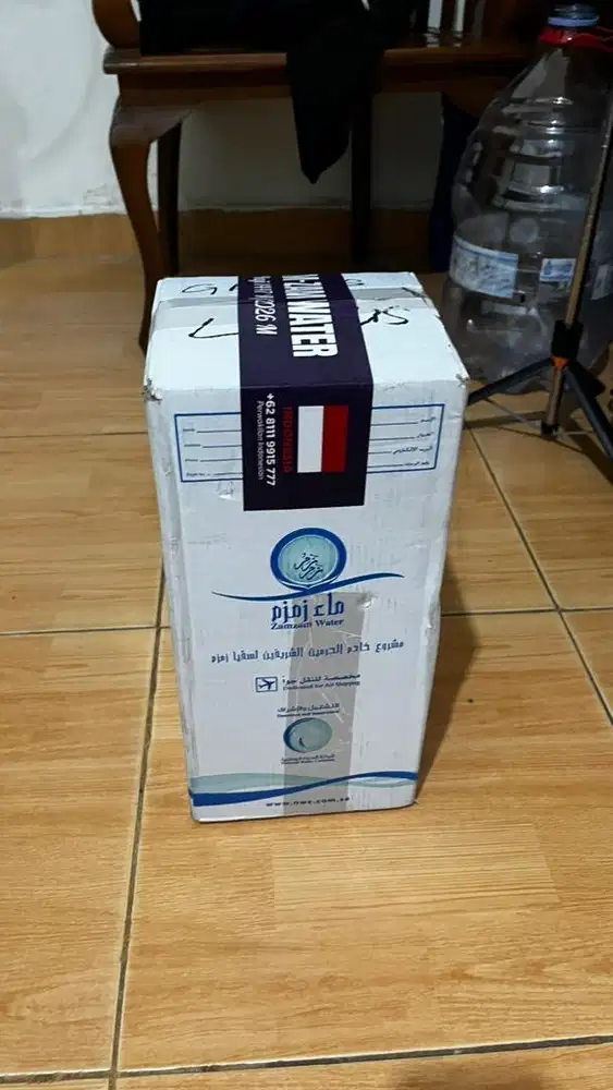 Air Zam Zam asli di jamin 100%, tdk asli uang kembali 100x lipat