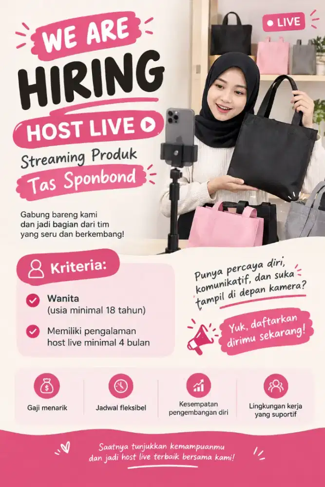 Host Live Produk