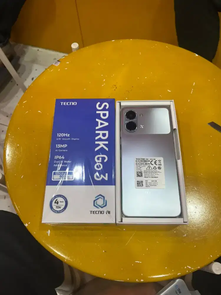 Tecno Spark Go3 Ram 4+4/128 + 120HZ + PROMO 200K