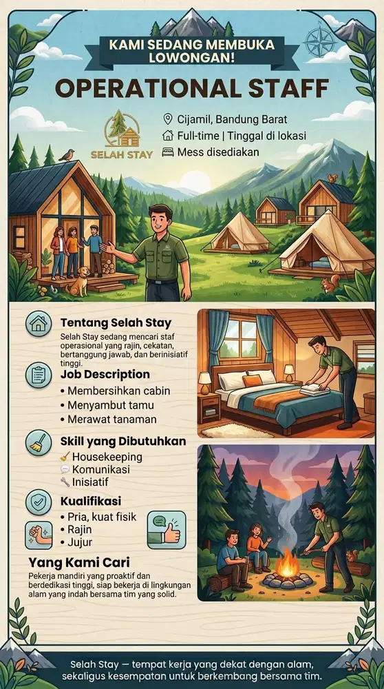 Operation Staff Glamping