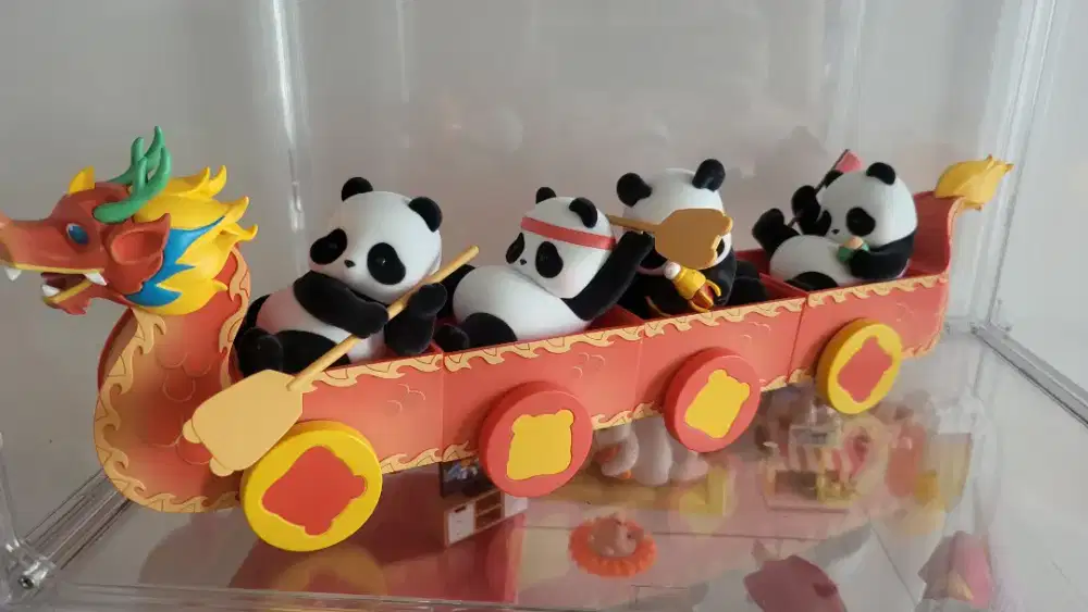 Pajangan Panda Dragonboat
