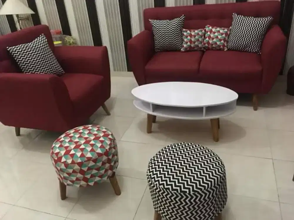 Sofa retro minimalis