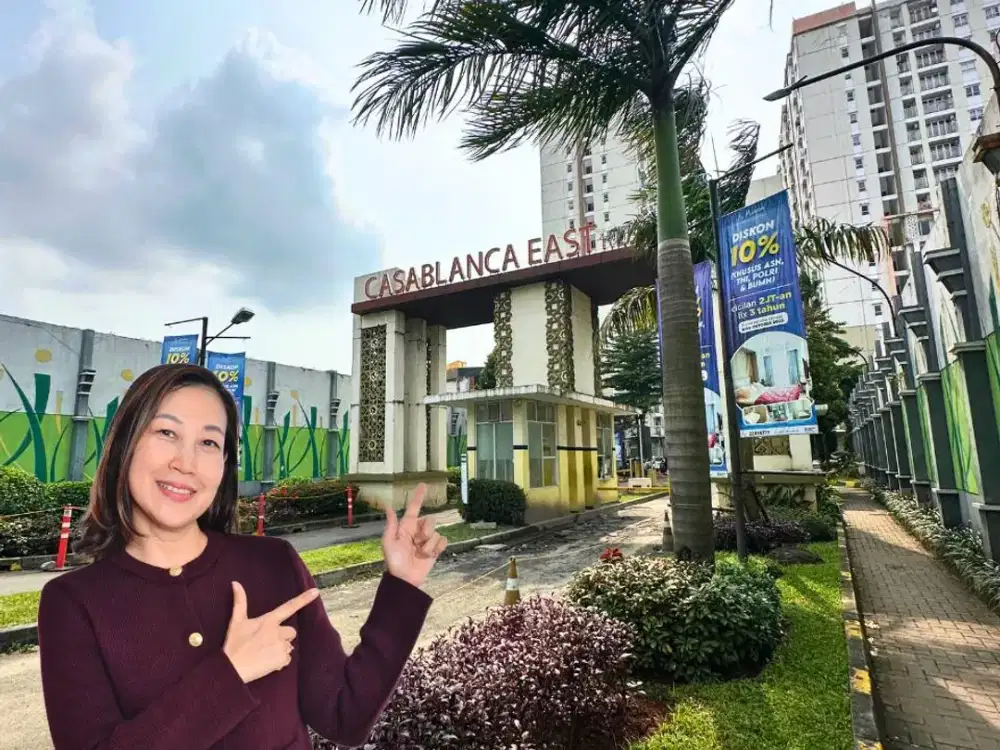 Dijual Apartemen Casablanca East Residence Tower Dallas Tipe Studio Jakarta Timur