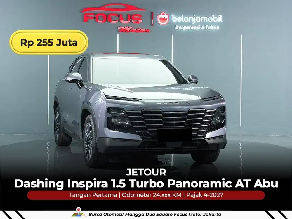 [ GARANSI 5THN ] Jetour Dashing Inspira 1.5 Turbo AT 2024/2025/2026