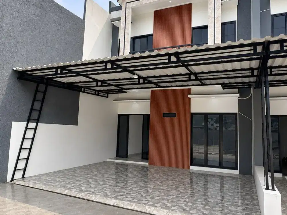 Rumah Ready Baru Murah 2 Lantai, Cipayung Jakarta Timur, Dekat Mabes TNI