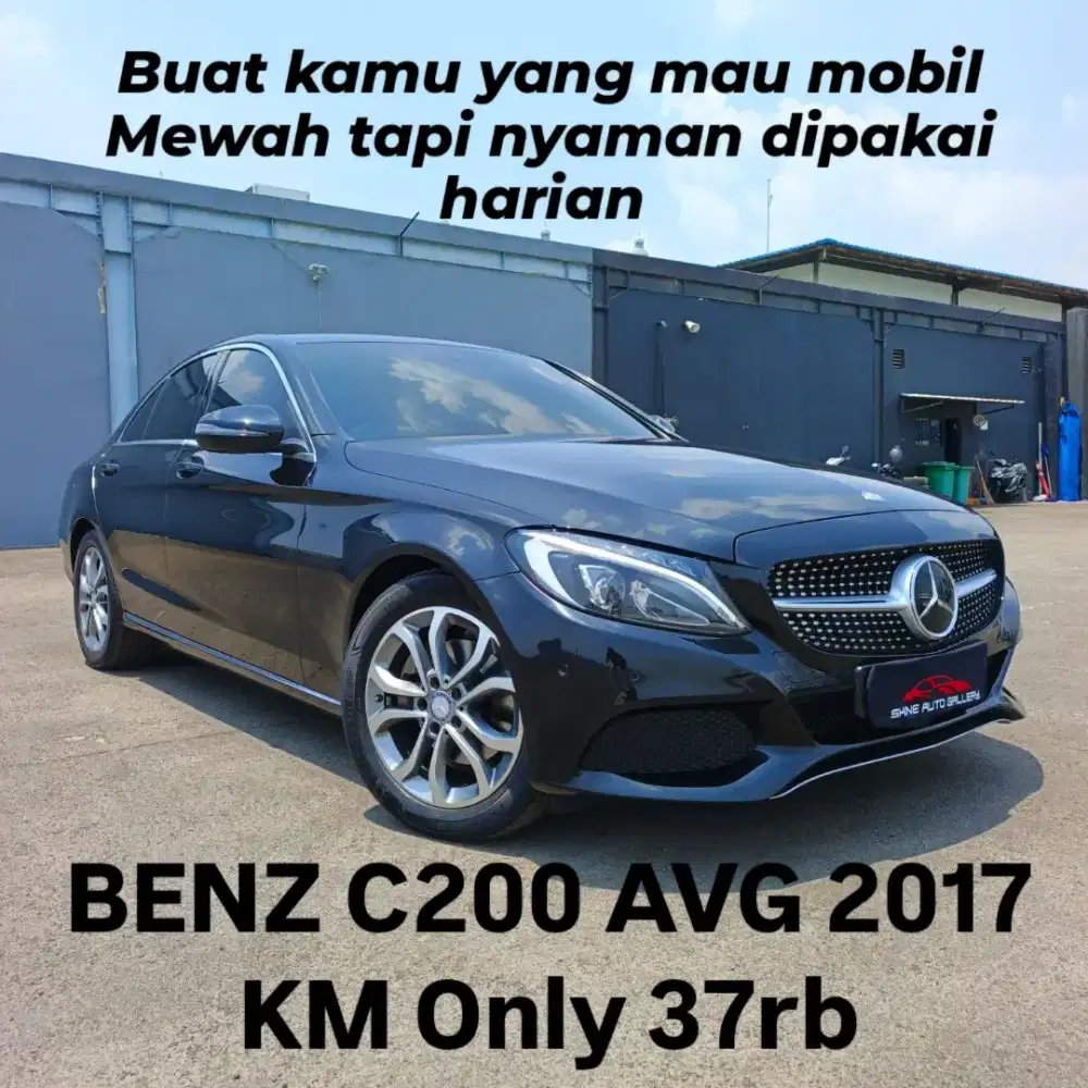 LOW ODO 23rb !! C200 AVG 2017 / 2018