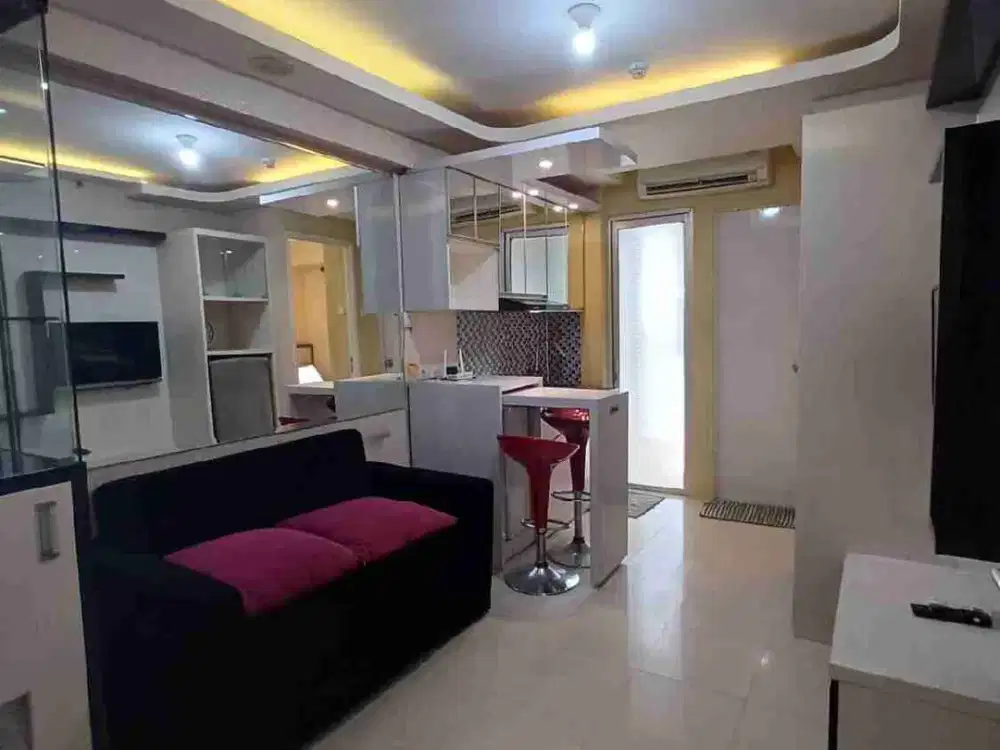 Sewa 2BR  Furnished Tahunan Murah -  Apartemen Bassura City  - Free IPL