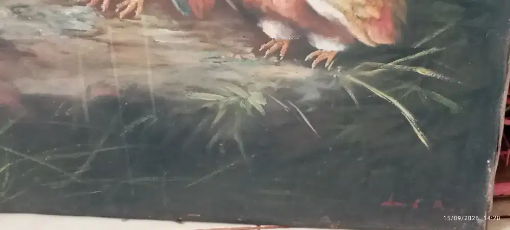 Lukisan dua Ayam