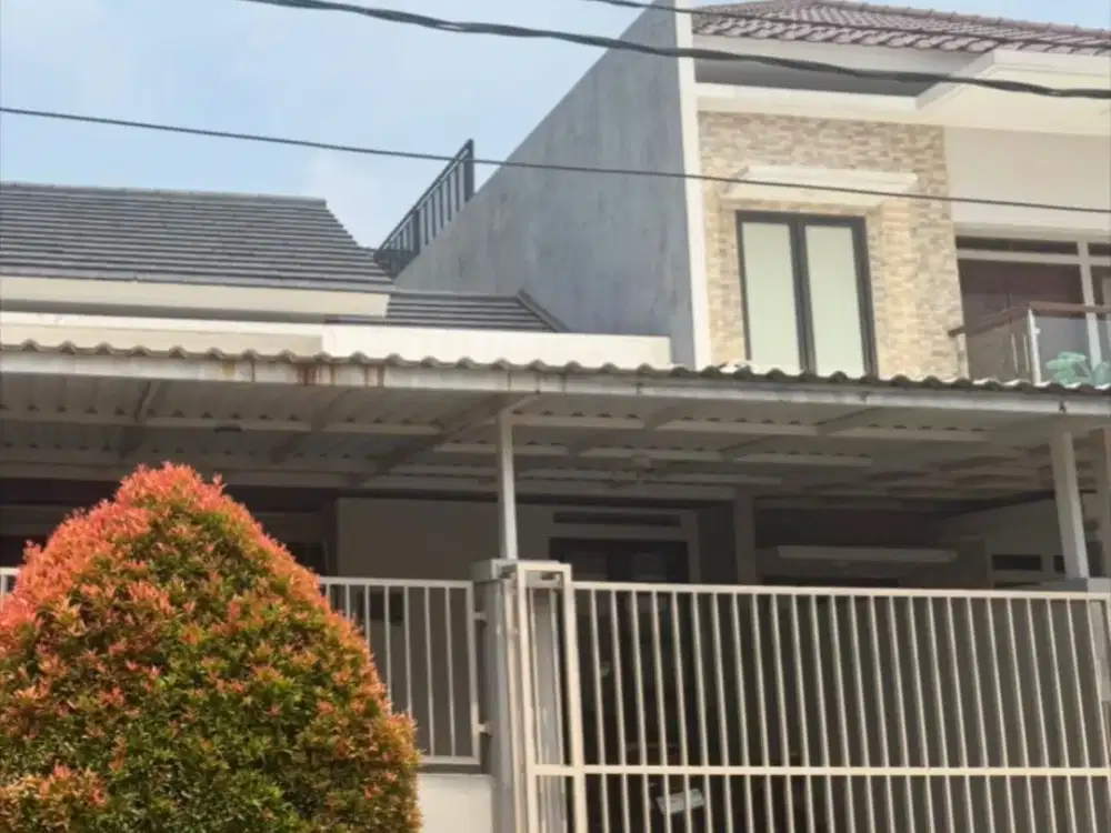 RUMAH RAPIH TERAWAT SIAP HUNI SEMI FURNISHED (YG MENEMPEL) DI VILLA GUNUNG LESTARI, JOMBANG - CIPUTAT