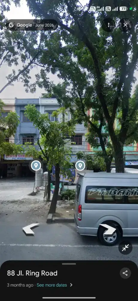 Dijual Ruko ring road  3 1/2tkt