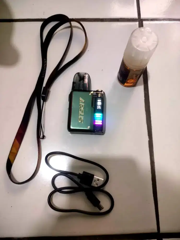 Pod argus koil baru ganti 3 hari liquid riplez flux mango sisa 45%
