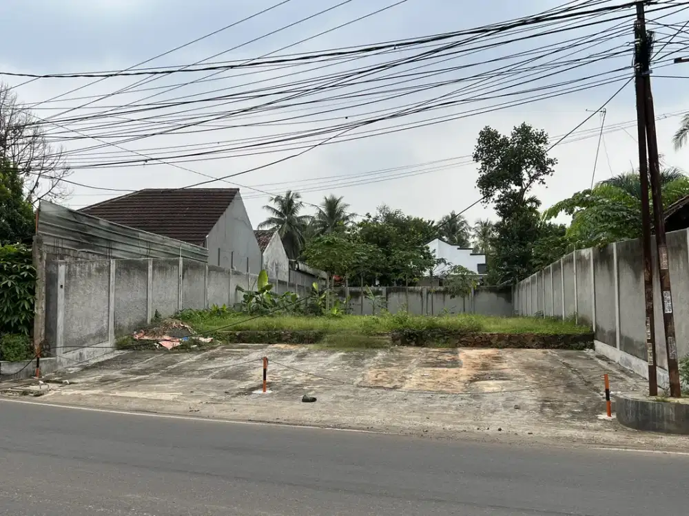 Dijual Tanah Strategis Pinggir Jalan Raya Besar